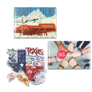 冰箱定制标志橡胶聚氯乙烯磁性制造商促销希腊旅游纪念品冰箱磁铁