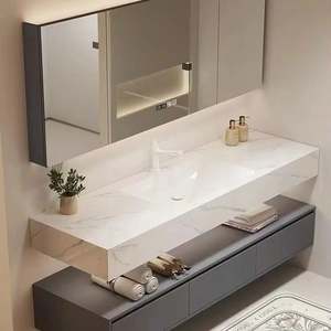 Manufacturer Direct <b>Sales</b> Light Luxury <b>Bathroom</b> <b>Cabinet</b> Suitable <b>for</b> Hotel, Apartment, School and Other <b>Bathroom</b> <b>Cabinets</b> - Product Image 1