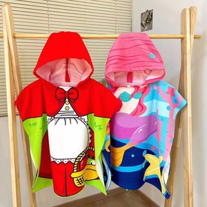 Serviette à capuche pour bébé, serviette <span class=keywords><strong>de</strong></span> bain pour enfants, motif dessin animé mignon, licorne/lapin/princesse, douce et respectueuse <span class=keywords><strong>de</strong></span> la peau - Product Image 2