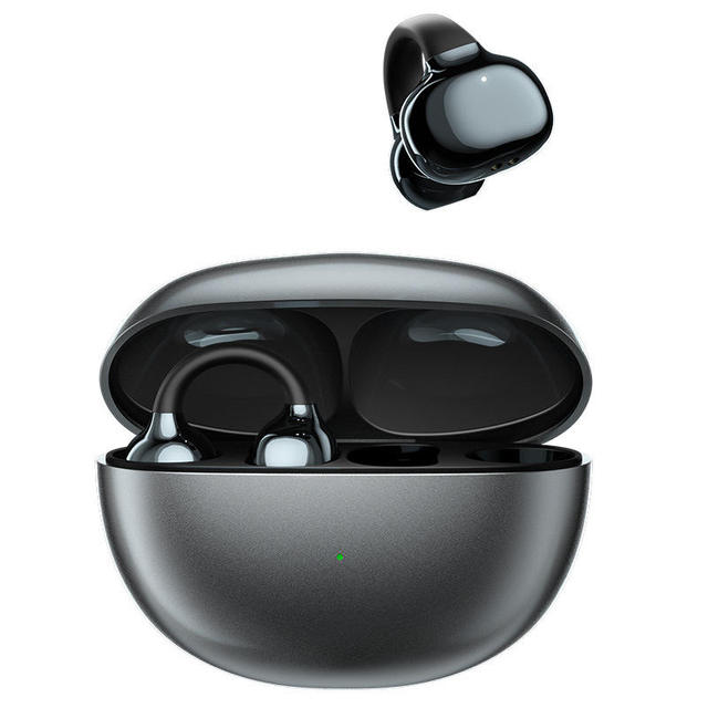 Sports Wireless Earphones JL Chipset High-resolution Audio ANC/ENC IPX6 Waterproof Ear Clip Design Resembling Earring