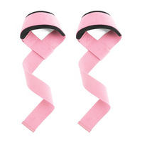 Sangles de musculation rembourrées, support de poignet robuste, antidérapantes, pour soulevé de terre, accessoires de musculation, équipement personnalisé avec logo