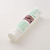 Tube cosmétique 100 % recyclable et écologique en canne à sucre Bio-PE, emballage durable en PE vert à base de matières organiques avec bouchon à clapet