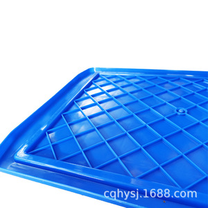 Caja de Limpieza para Lavavajillas con Tapa Integrada, 520 mm, Diseño Modular Rectangular, Material PP, Color Azul - Product Image 4