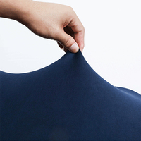 Nappe extensible en spandex pour table de bar ronde, nappe personnalisée en spandex avec logo élastique pour les entreprises