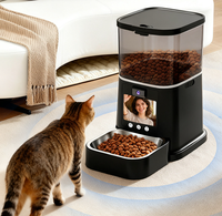 Suministros para Mascotas al por Mayor de Fábrica, Control Preciso de Porciones, Fácil Desmontaje, Limpieza Profunda, Comedero Automático Inteligente para Mascotas para Tiendas de Mascotas