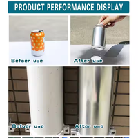 Revêtement métallique en aérosol de peinture chromée de haute qualité pour la rénovation de voiture Effet miroir Peinture en aérosol chromée en acier inoxydable