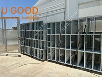 Paneles de Encofrado Ajustables de Aluminio y Contrachapado de Abedul para Construcción de Muros y Columnas, Instalación Rápida, Diseño Contemporáneo
