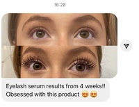 Label pribadi kemasan kustom alis alami dan Serum bulu mata