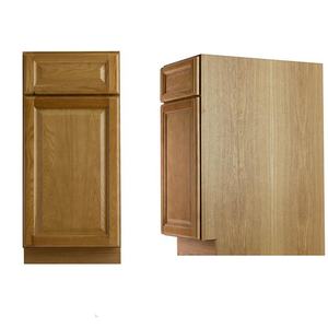 Armoire de cuisine en bois américain, modèle shaker, porte d'armoire de cuisine en cerisier glacé - Product Image 5