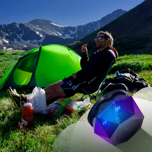 G300 Từ Xách Tay <span class=keywords><strong>Bluetooth</strong></span> Loa Mini Âm Thanh Hộp Đa Chức Năng RGB LED Ánh Sáng TWS Stereo Âm Thanh - Product Image 4