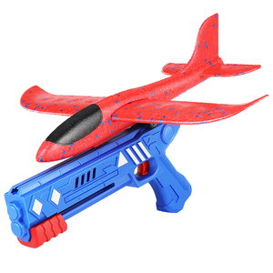 Avión de Espuma Suave para Volar, Juguete de Exterior para Niños, Planeador de Plástico, Pistola Lanzadora de Aviones, Juguete de Disparo de Gran Venta - Product Image 3