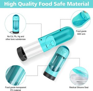 Botella de Agua Portátil 2 en 1 para Perros, Ideal para Viajes y Paseos - Product Image 4