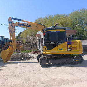 รถขุดไฮดรอลิกตีนตะขาบผลิตจากญี่ปุ่น PC130-7 Komatsu มือสอง - Product Image 6