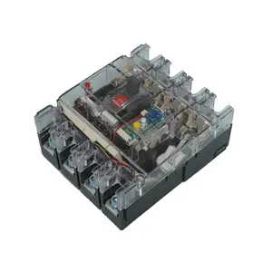 Disyuntor de corriente Residual ZYMM Serie 3, tres polos, 63A, 70Ka, ELCB/RCD/RCCB