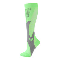 Chaussettes de Compression magiques pour hommes et femmes, chaussettes de cyclisme en plein air, chaussettes de sport à Compression pour mollets