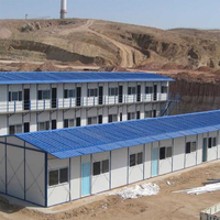 TOPPRE Logement modulaire détachable Maison K préfabriquée École Travail sur mesure Structure métallique portable Bureau à 2 étages Maison de type K