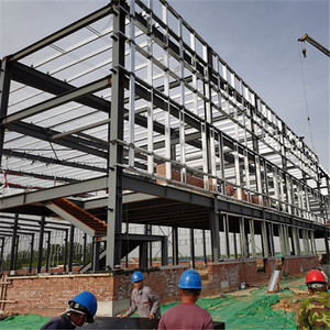 Structure en acier préfabriquée galvanisée pour bâtiment résidentiel à vendre HTO87 Construction en structure métallique - Product Image 6