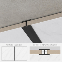 Revêtement mural intérieur décoratif 3D en pierre flexible pour la décoration de la maison, panneaux acoustiques en composite de carbone PVC