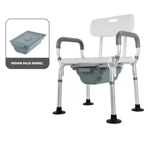 Montagem Desmontável De Alumínio Com Furo De Drenagem Para Disableds Cadeira Do Chuveiro Do Banco Do Banho