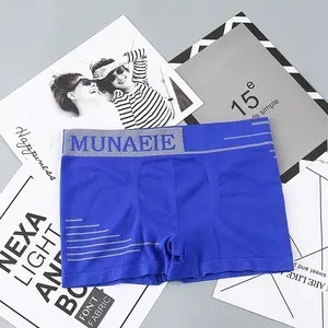 <span class=keywords><strong>Calzoncillos</strong></span> Boxer Deportivos para Hombre, Talla Grande, Sin Costuras, Cómodos, Transpirables, de Cintura Media, al por Mayor - Product Image 6