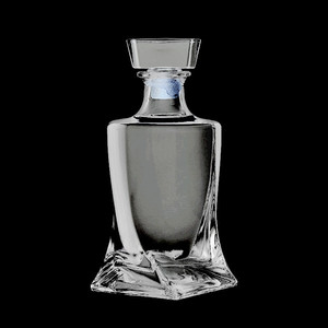 Bouteille cylindrique en verre pour <span class=keywords><strong>vin</strong></span>, whisky, XO, liqueur, avec <span class=keywords><strong>bouchon</strong></span>, diffuseur fantaisie <span class=keywords><strong>vide</strong></span>, sérigraphié, bouteilles de rhum de luxe personnalisées - Product Image 5