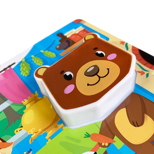 Neues Activity Board Book mit Silikon-Plastiks pielzeug, Squishy Squashy Book für Kinder, hochwertiger Buchdruck - Product Image 3
