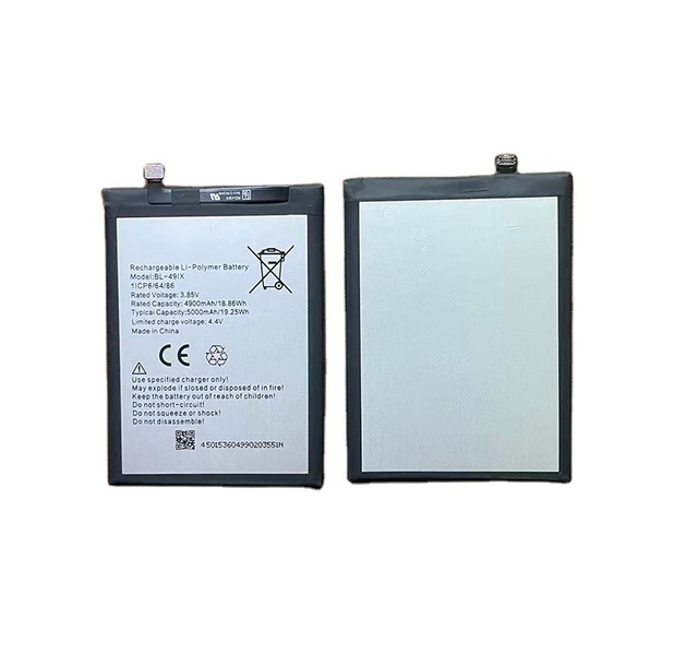 Mobile Phone Battery Wholesale Price 5000mAh BL-49IX Li-Polymer Rechargeable Black Standard Battery 3.85V in Stock