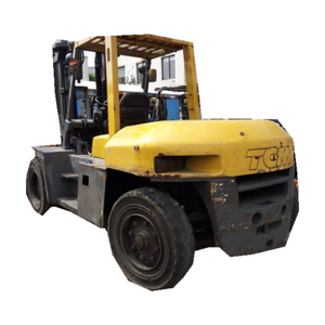 <b>Used</b> TCM 10T Forklift 2 Stage Mast Diesel Engine Low Hours 3000mm Lift Height Gearbox Well Maintained Ready Work USA Origin 4WD - Product Image 1