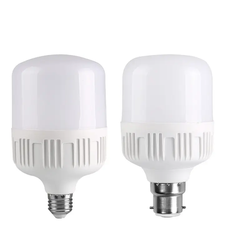 B22 E27 Supporto a Forma di T 5W 10W 15W 20W 30W 40W 50W Ha Condotto La Lampada Della Lampadina Ha Condotto Le Luci di Lampadina di Bombillo