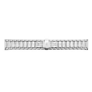 Bracelet de montre de luxe en acier inoxydable Maenwvo 22 mm pour montre avec fermoir papillon respirant - Product Image 2
