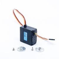 Servomoteur numérique à double axe 15 kg avec engrenage en cuivre Feetech FT15M pour bras robotique DIY / modélisme RC / articulation de robot bipède / robot multi-jambes