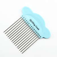 Peigne Quilling en acier inoxydable de qualité supérieure outil de bricolage en papier créatif pour Quilling pour l'artisanat en papier