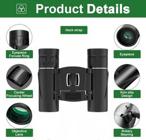 Binoculares Compactos Mini Plegables para Niños, Viajes, Caza, Observación de Aves, Partidos de Fútbol, Ópera, Telescopio - Product Image 6