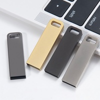 Clé USB en métal, disque mémoire flash, clé USB personnalisée, lecteur en métal, clé USB 16 Go 64 Go 32 Go 8 Go, clé USB 3.0/2.0