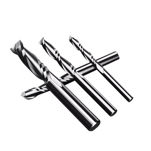 Solid Carbide Two-Flute Spiral Cut <strong>CNC</strong> <strong>Router</strong> <strong>Bits</strong> 4mm &amp; 6mm Wood Milling Cutter Custom ODM &amp; OEM Support&quot; - Product Image 1