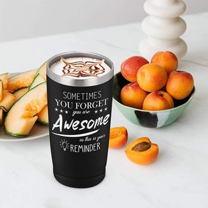 20oz Stainless Steel Tumbler 3D Sublimation Custom DIY Logo Travel Car <b>Cup</b> Multi-use Coffee Beer Mug Personalized Christmas Gift - Product Image 4