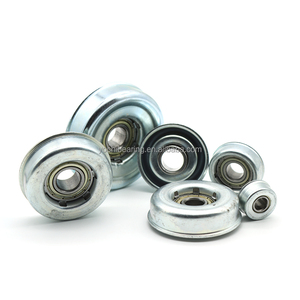 Roda penyangga konveyor baja karbon gravitasi presisi tinggi rumah bantalan tutup ujung logam baja - Product Image 3