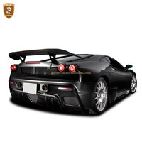 Aileron arrière en fibre de carbone 3K Twill Weave pour Ferrari F430, style Veil-side, amélioration extérieure, pièces de kit carrosserie automobile
