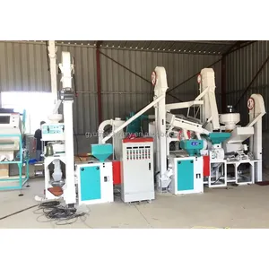 2022 Hot Sale Automatic mini 15ton Rice Mill Plant Rice Mill Plant Complete Set Brown Rice Milling Machine