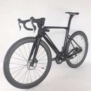 2022 New arrival Hot Sales TT-X21 Disc brake carbon fully Road Bicycle bike frame and bicycle wheel Complete bike