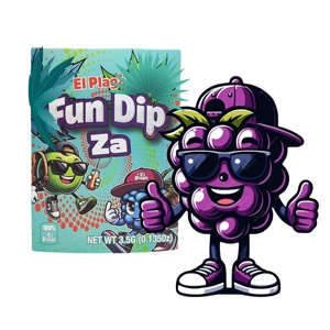 Tùy Chỉnh In Kẹo Thảo Mộc 3.5G Chết Cắt Hình Bao Bì Túi 3.5G 7G 14G 28G Trẻ em Ăn Được Mylar Túi Với Hộp Combo - Product Image 5