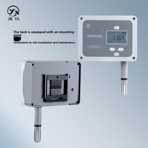 Thông minh không dây treo tường nb-iot Độ chính xác cao nhiệt độ độ ẩm cảm biến tích hợp máy phát Pin ABS ODM IP65 LCD - Product Image 2