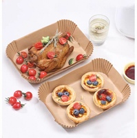 Papier sulfurisé de qualité alimentaire résistant aux hautes températures pour friteuse à air et four
