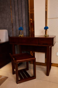 Table de toilette avec miroir et rangement, vente chaude, designs de tables de toilette avec tiroirs - Product Image 5