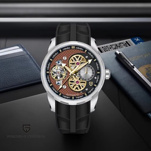 PAGANI DESIGN PD-YS022 Tourbillon Men's Mechanical <b>Watch</b> Top Brand Sapphire Glass 100M Waterproof <b>Skeleton</b> <b>Automatic</b> <b>Watch</b> - Product Image 2