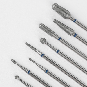 Punte per unghie diamantate da 2.35mm 3/32 punte per unghie in acrilico e Gel per la rimozione di calalli per Manicure Pedicure punte da trapano - Product Image 2