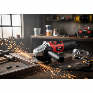VALEX SA65 smerigliatrice angolare da 650 Watt senza fili 125mm diametro disco interruttore a scorrimento 220V nominale per la lucidatura-per progetti fai da te - Product Image 3