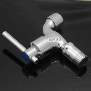 Robinet de cuisine moderne à poignée unique, corps en cuivre, buse en maille, à poser sur comptoir - Product Image 2