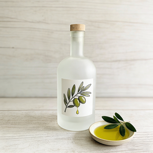 Botellas de Vidrio Personalizadas <span class=keywords><strong>con</strong></span> Pulverizador en Color <span class=keywords><strong>Blanco</strong></span>, <span class=keywords><strong>Azul</strong></span> y Negro de 500ml y 750ml para <span class=keywords><strong>Tequila</strong></span>, Whisky, Ginebra, Ron, Brandy, Vodka, Licores y Aceite de Oliva <span class=keywords><strong>con</strong></span> Tapón de Corcho - Product Image 4