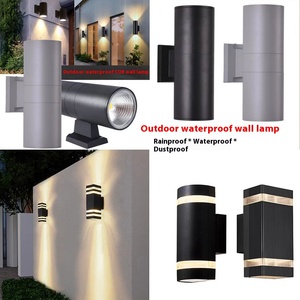 Lámpara de pared eléctrica <span class=keywords><strong>para</strong></span> exteriores a precio competitivo, impermeable <span class=keywords><strong>para</strong></span> Villa LED, pasillo, jardín, terraza, balcón, puerta, jardín, luces LED cuadradas - Product Image 2